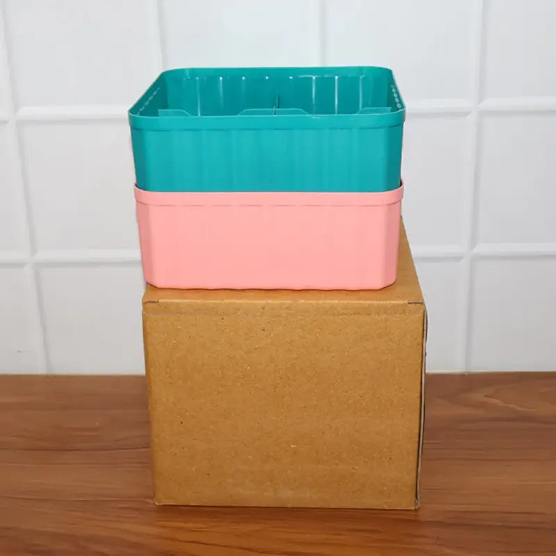 Square 6 Compartment Storage Organizer