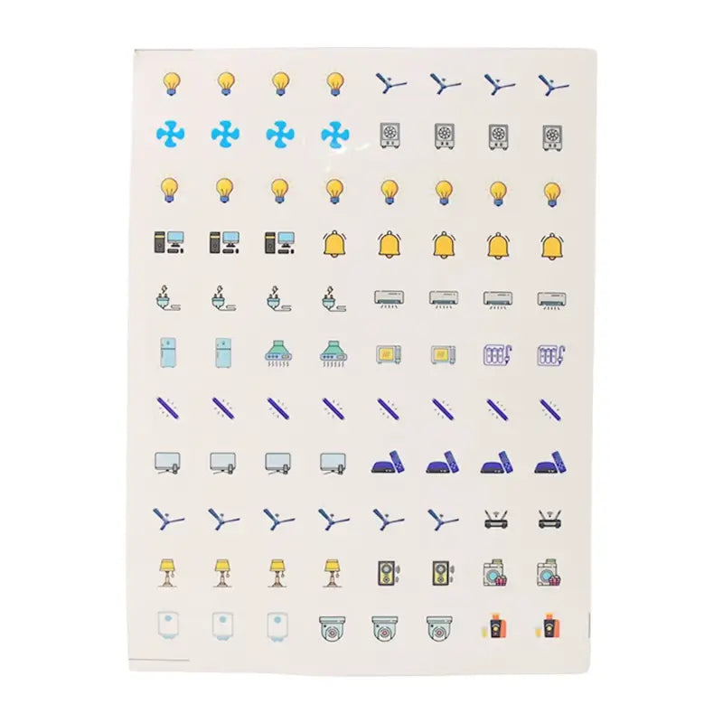 Smart Switch Sticker 88 Labels