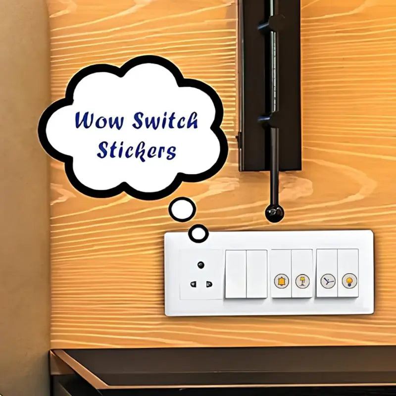 Smart Switch Sticker 88 Labels