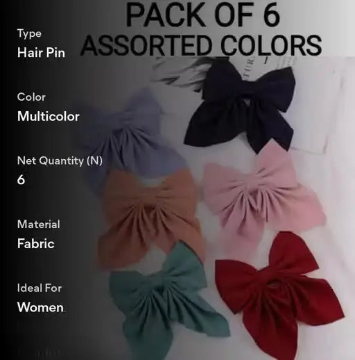 Blue Shimmer Hair Clip