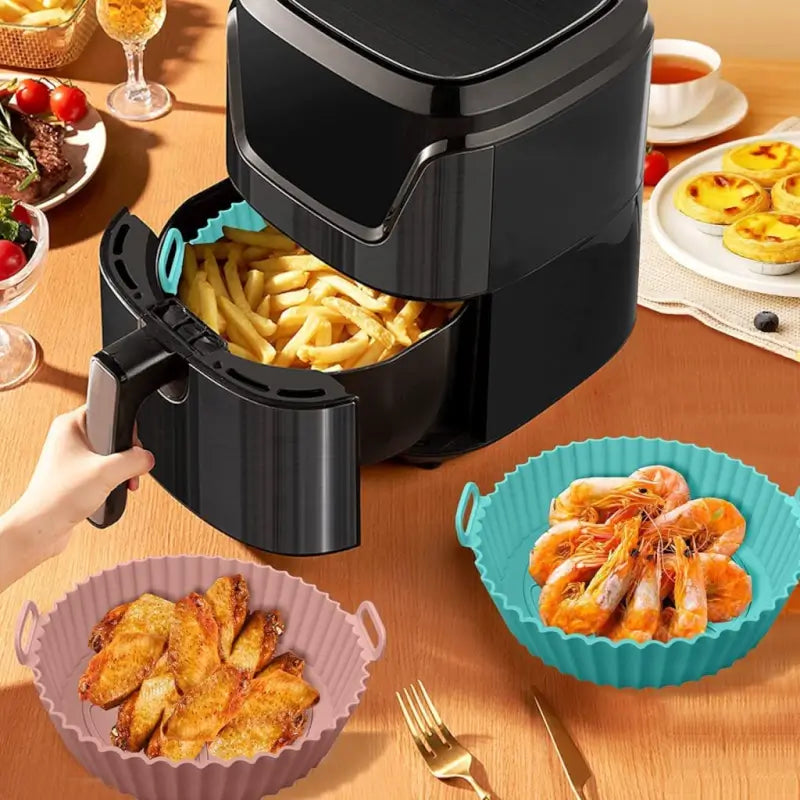 Round Silicone Air Fryer Liner