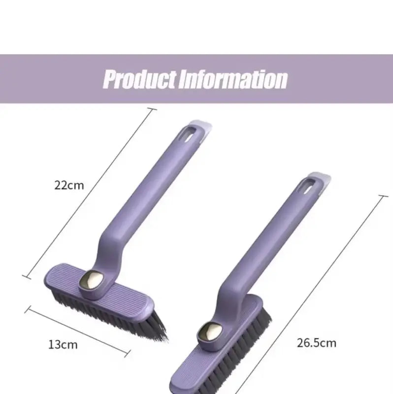 Rotating Gap Cleaning Brush