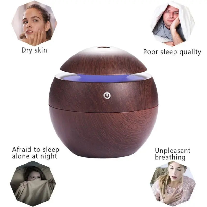 Wooden Cool Mist Oil Diffuser