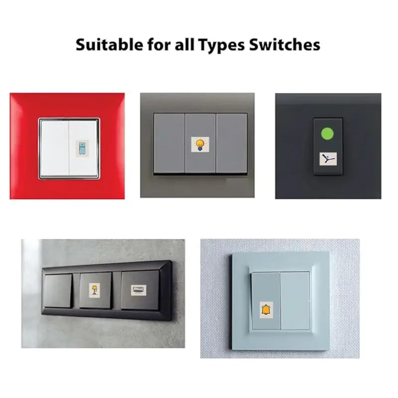 Smart Switch Sticker 88 Labels