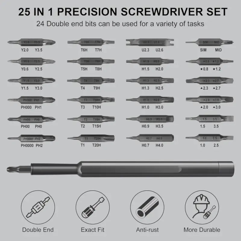 24-in-1 Mini Precision Screwdriver Set