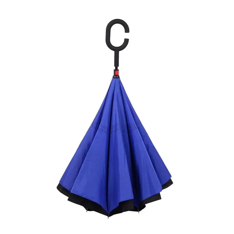 Windproof Reverse Umbrella C Handle