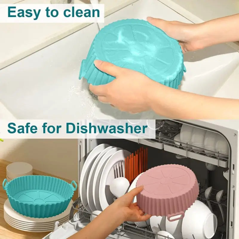 Round Silicone Air Fryer Liner