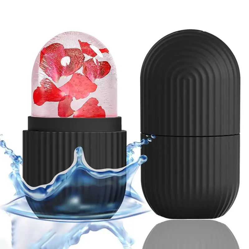 Black Face Ice Roller Tool