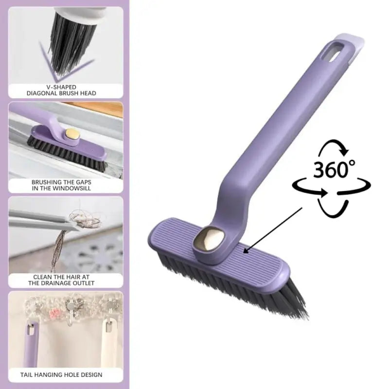 Rotating Gap Cleaning Brush