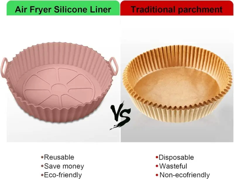 Round Silicone Air Fryer Liner