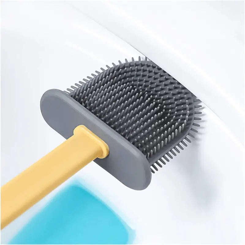 Silicone Toilet Brush Holder Set