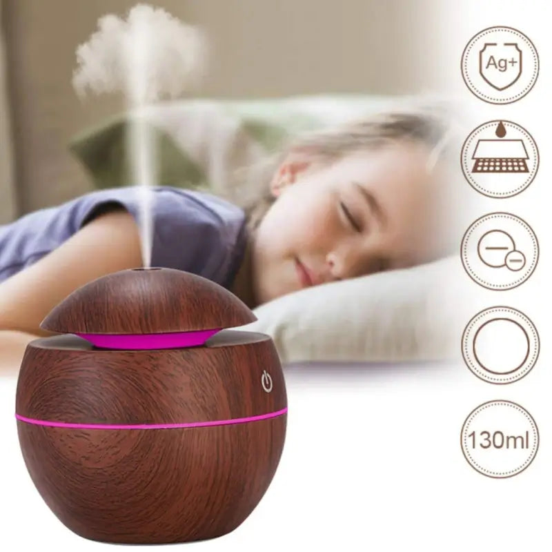 Wooden Cool Mist Oil Diffuser