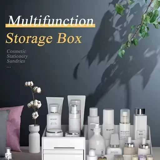 Large Makeup Drawer Organizer Box