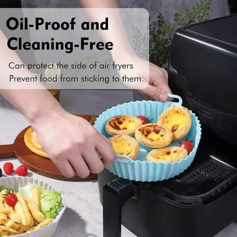 Round Silicone Air Fryer Liner