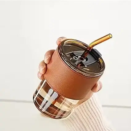 Kosh Glass Tumbler Lid Straw